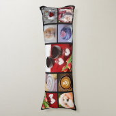 IHRE FOTOS individuelle Collage Vorlage Kissen Kör (Vorderseite Vertikal)