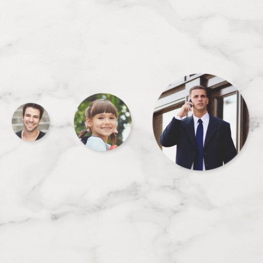 IHRE FOTOS KONFETTI (Vorderseiten)