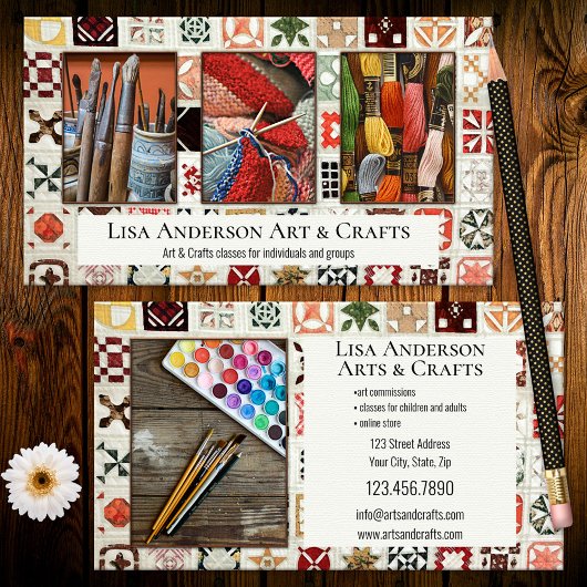 Ihre Fotos Kunst und Handwerk kreativ Visitenkarte