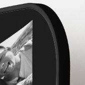 IHRE FOTOS machen B & W kundenspezifische Monogram Pickleball Schläger (Linke Seite)