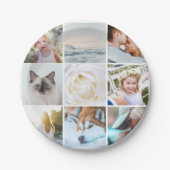 Ihre Fotos maßgeschneidert Pappteller (Vorderseite)
