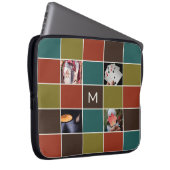 IHRE FOTOS & MONOGRAM-individuelle Laptop-Ärmel Laptopschutzhülle (Vorne Rechts)