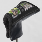 IHRE FOTOS & MONOGRAM-Putter-Abdeckung Golf Headcover (3/4 Vorderseite)