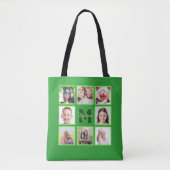 IHRE Fotos & Monogram-Taschen Tasche (Vorderseite)