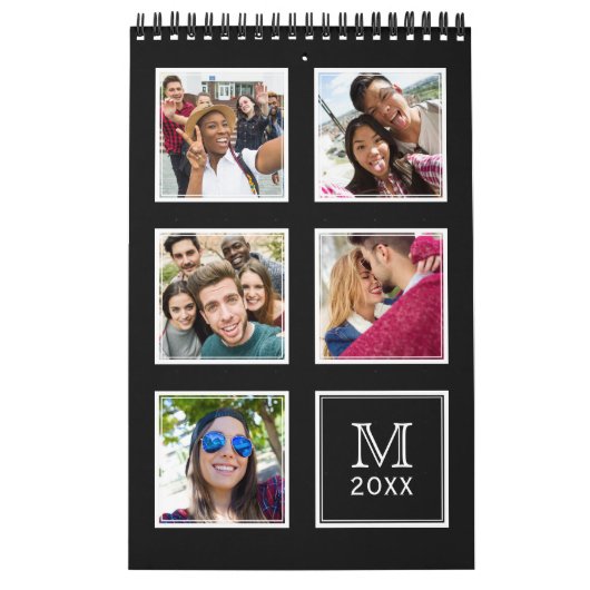 IHRE Fotos & Monogramm-Kalender Kalender (Titelbild)
