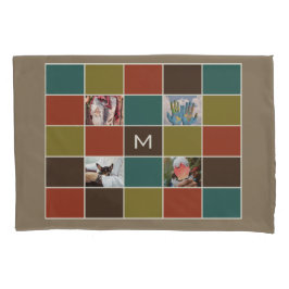 IHRE FOTOS & MONOGRAMS Kissen-Deckeln Kissenbezug