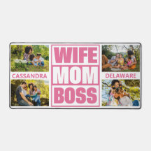 IHRE Fotos & Name Ehefrau - Mama - Boss