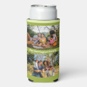 IHRE Fotos, Name, Farben Selters Dosenkühler (Seltzer Rückseite)