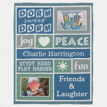 IHRE FOTOS & NAMEN individuelle Schlafzimmerdecke