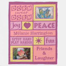 IHRE FOTOS & NAMEN individuelle Schlafzimmerdecke