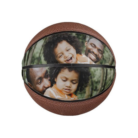 Ihre Fotos Personalisiert Sport Mini Basketball (Vorderseite)