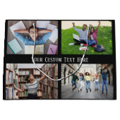 Ihre FOTOS, TEXT & FARBE große Geschenktüte (Vorderseite)