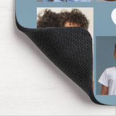 IHRE Fotos, Text & Farbe Mousepad (Ecke)