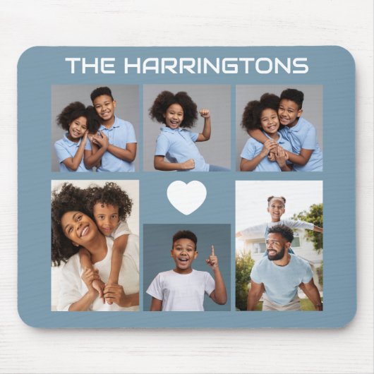 IHRE Fotos, Text & Farbe Mousepad (Vorne)