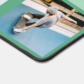 IHRE Fotos, Text & Farbe Schreibtischunterlage (Ecke)