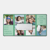 IHRE Fotos, Text & Farbe Schreibtischunterlage (Tastatur & Maus)