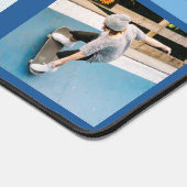 IHRE Fotos, Text & Farbe Schreibtischunterlage (Ecke)