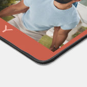 IHRE Fotos, Text & Farbe Schreibtischunterlage (Ecke)