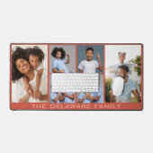 IHRE Fotos, Text & Farbe Schreibtischunterlage (Tastatur & Maus)