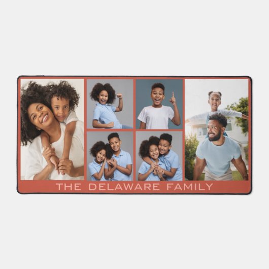 IHRE Fotos, Text & Farbe Schreibtischunterlage (Vorderseite)