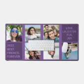 IHRE Fotos, Text & Farbe Schreibtischunterlage (Tastatur & Maus)