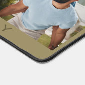 IHRE Fotos, Text & Farbe Schreibtischunterlage (Ecke)