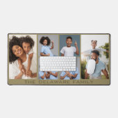 IHRE Fotos, Text & Farbe Schreibtischunterlage (Tastatur & Maus)