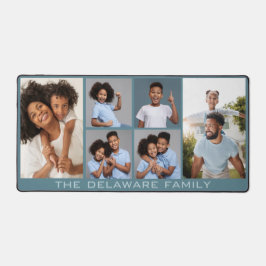 IHRE Fotos, Text & Farbe Schreibtischunterlage