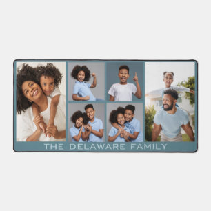 IHRE Fotos, Text & Farbe Schreibtischunterlage