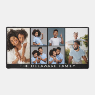 IHRE Fotos, Text & Farbe Schreibtischunterlage