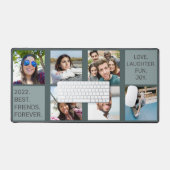 IHRE Fotos, Text & Farbe Schreibtischunterlage (Tastatur & Maus)