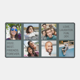 IHRE Fotos, Text & Farbe Schreibtischunterlage