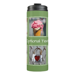 IHRE FOTOS, TEXT & FARBE THERMOSBECHER