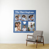 IHRE Fotos, Text & Farbe Wandteppich (Beispiel)