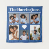 IHRE Fotos, Text & Farbe Wandteppich (Vorderseite)