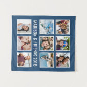 IHRE FOTOS, TEXT & FARBEN-Bänder Wandteppich (Vorderseite (Horizontal))