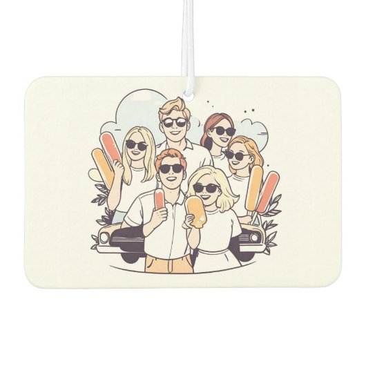 IHRE FOTOS & TEXT Sonderanfertigungsfliege Air Fir Autolufterfrischer (Vorderseite)