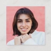 IHRE Fotos & Text "VERMISSTE PERSON" Begleitkarte (Rückseite)