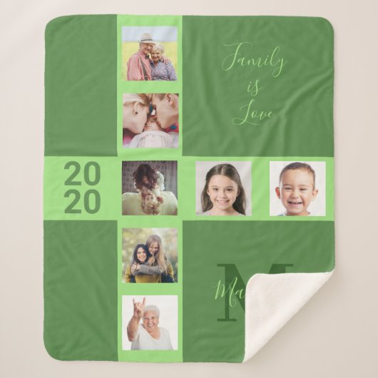 IHRE Fotos & Textdecke Sherpadecke (Vorderseite)