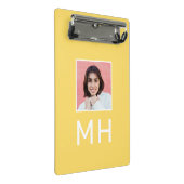 IHRE Fotos & Texte Mini Klemmbrett (Schrägansicht)