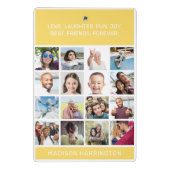 IHRE Fotos & Texte Mini Klemmbrett (Rückseite)