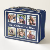 IHRE Fotos & Textformate-Kisten Metall Lunch Box (Vorderseite)