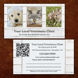 Ihre Fotos Tierklinik Visitenkarte
