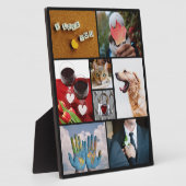 IHRE FOTOS-Vorlagenplakette Fotoplatte (Seite)