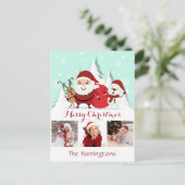 IHRE FOTOS Weihnachtspostkarte Feiertagspostkarte (Stehend Vorderseite)