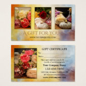 Ihre Fotos Wellness-Geschenkkarte (Vorne & Hinten)