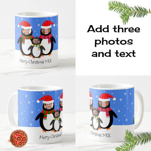 Ihre Fotos Winterpinguine Weihnachten Kaffeetasse