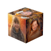 Ihre Fotos Würfel (Rückseite Schrägansicht)