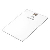 Ihre Frau Notizblock (angewinkelt)