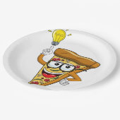 Ihre freundliche Pizzaplatte Pappteller (Schrägansicht)